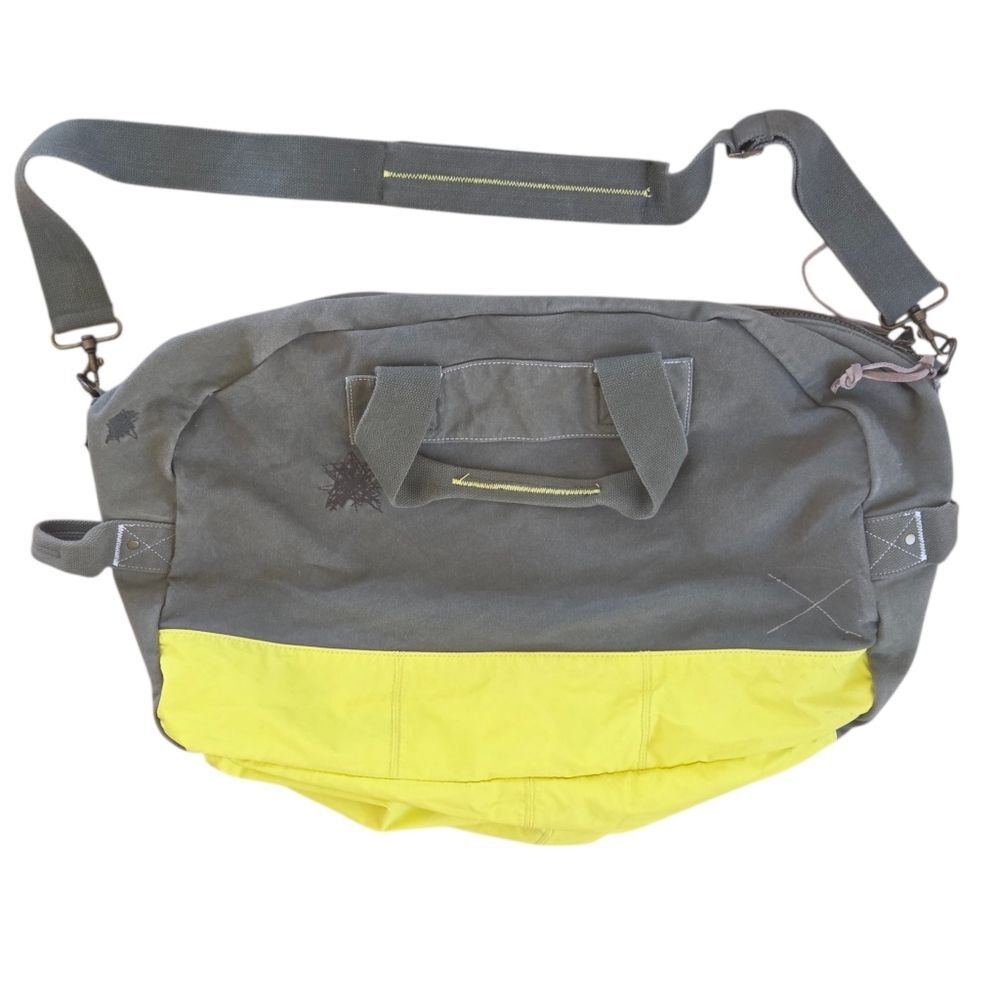 Vintage GAP DUFFEL BAG HUGE Shoulder Strap ODG Army Green Military Grunge - Picture 6 of 16